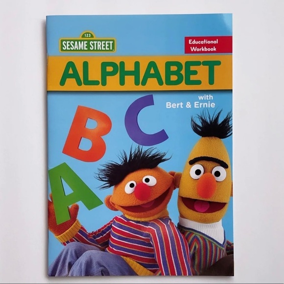 Sesame Street Alphabet with Bert & Ernie book - Picture 1 of 9